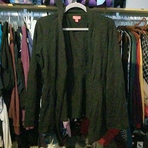 Beautiful Elle (Kohl's) black cardigan